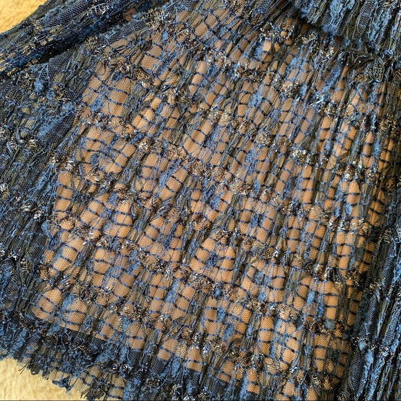 Self-portrait navy blue cocktail HOLIDAY dress! - Picture 4 of 8